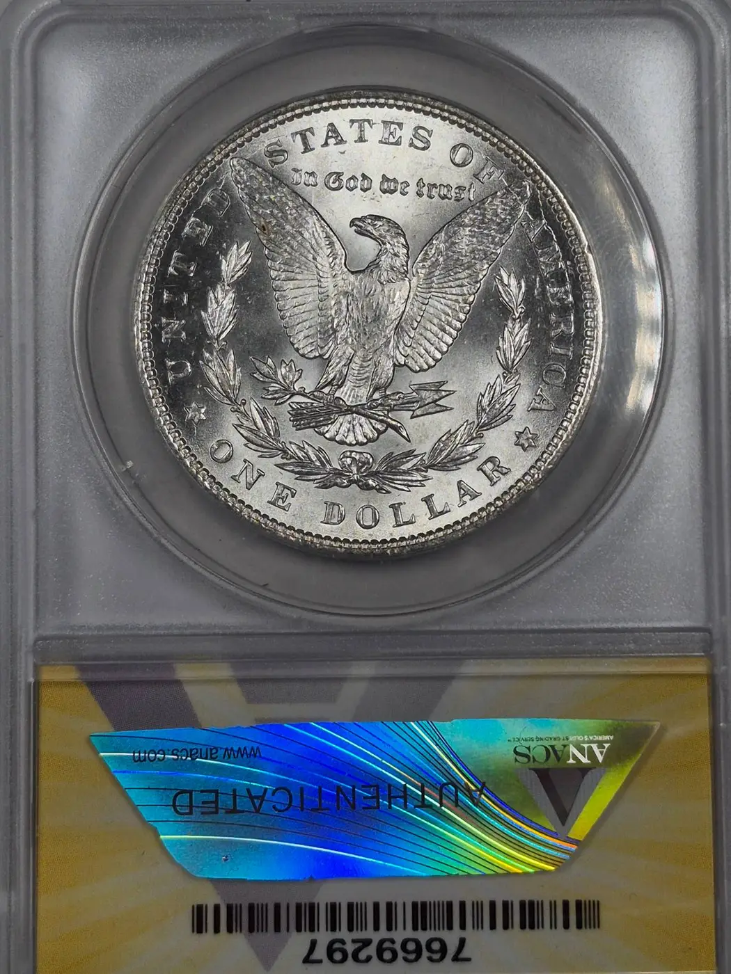 1886-$1-Morgan-Dollar-#36---TPG-24-Of-40